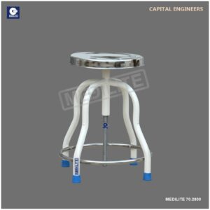 hospital revolving stool four legs ss top and ss foot ring 70-2800 supplier in : andhra pradesh, amaravati, visakhapatnam, arunachal pradesh, itanagar, vijayawada, assam, dispur, guwahati, silchar, bihar, patna, gaya, bhagalpur, chhattisgarh, raipur, bilaspur, bhilai-durg, jagdalpur, goa, panaji, mormugao, bicholim, canacona, cuncolim, gujarat, gandhinagar, rajkot, surat, ahmedabad, haryana, gurugram, faridabad, panipat, ambala, yamunanagar, panchkula, himachal pradesh, shimla, dharamsala, mandi, jharkhand, jamshedpur, dhanbad, ranchi, karnataka, mysore, bengaluru, kerala, kochi, thiruvananthapuram, madhya pradesh, jabalpur, gwalior, bhopal, indore, maharashtra, solapur, navi mumbai, aurangabad, nashik, nagpur, pune, mumbai, thane, chembur, manipur, imphal, bishnupur, meghalaya, shillong, mizoram, aizawl, nagaland, kohima, dimapur, odisha, bhubaneswar, punjab, amritsar, ludhaina, chandigarh, rajasthan, udaipur, bikaner, jodhpur, jaipur, sri ganganagar, bharatpur, bhilwara, kota, sikkim, gangtok, nepal, butwal, kathmandu, tamil nadu, madurai, coimbatore, chennai, telangana, hyderabad, tripura, agartala, uttar pradesh, gorakhpur, moradabad, bareilly, varanasi, agra, ghaziabad, lucknow, uttarakhand, dehradun, rudrapur, rishikesh, kashipur, haldwani, west bengal, howrah, kolkata, puducheery, jammu and kashmir, jammu, srinagar, anantnag, delhi, darya ganj, dwarka,  ansari nagar, green park, paschim vihar,