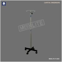 manufacturer of hospital iv saline stand double two 2 ss hooks 4 legs cast iron base supplier in 70.4600 Kerala, Kochi, Thiruvananthapuram, Tamil Nadu, Madurai, Coimbatore, Chennai, Telangana, Hyderabad, Puducheery