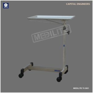 mayo's trolley with all stainless steel 70-3601 Goa, Panaji, Mormugao, Bicholim, Canacona, Cuncolim, Gujarat, Gandhinagar, Rajkot, Surat, Ahmedabad, Delhi, Darya Ganj, Dwarka,  Ansari Nagar, Green Park, Paschim Vihar,