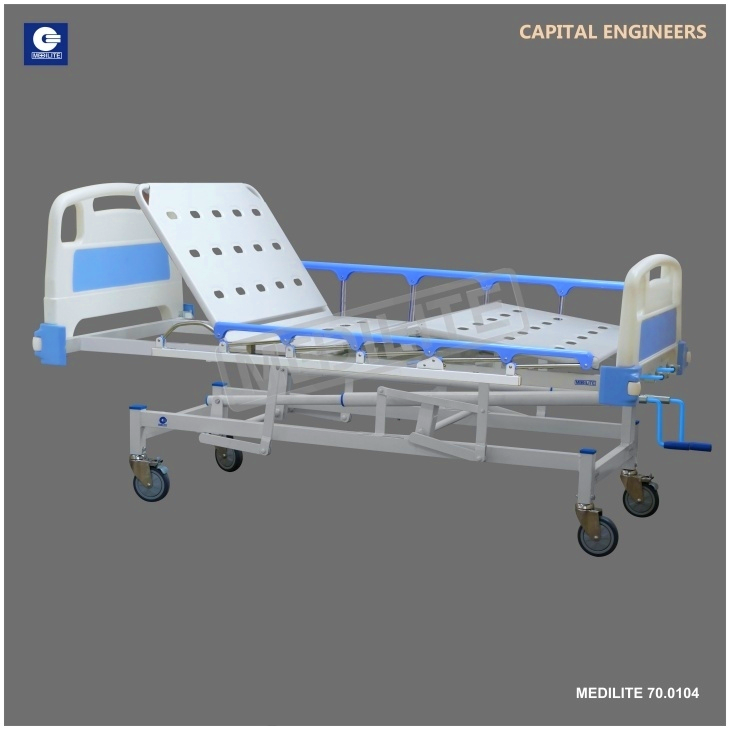 ICU Bed Mechanical ABS Panel And Collapsible Railing icu-bed-mechanical-abs-panel-and-collapsible-railing